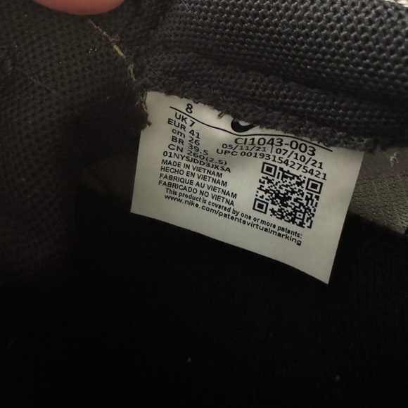 Nike AIR TAILWIND 79 SE BLACK Men's 8 - Picture 9 of 9